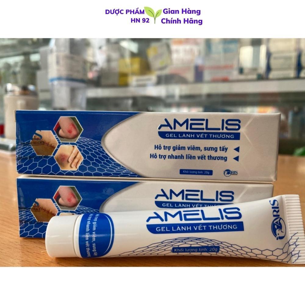 Gel Lành Vết Thương AMELIS, Hỗ trợ giảm nhiễm, sưng tấy, nhanh liền vết thương, tuýp 20g Duocphamhn92