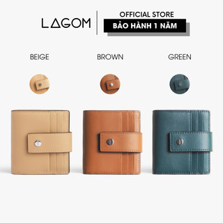 Ví da mini LAGOM Snap Wallet