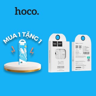 [MUA 1 TẶNG 1] Tai nghe Hoco M1 jack 3.5mm tặng cáp Hoco X88 micro