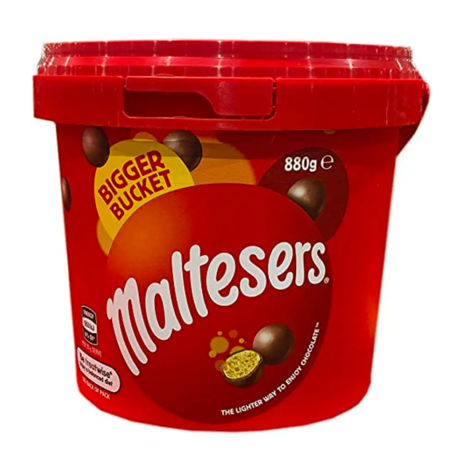 Bánh xốp mạch nha socola maltesers bigger bucket 880g Healthy Care Quatangme1