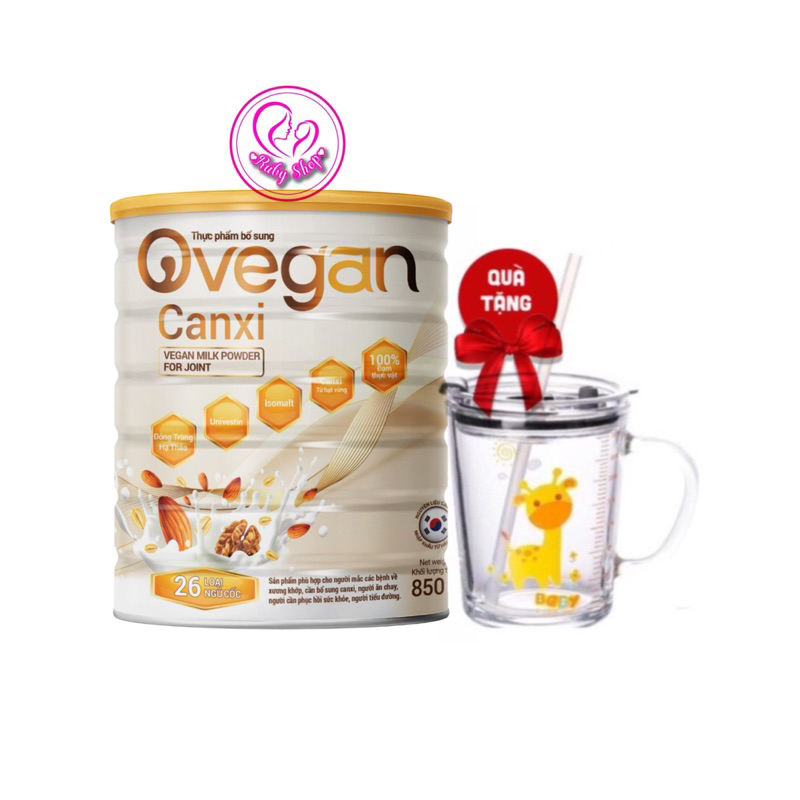 Sữa Ovegan canxi lon 850g - Tốt cho xương khớp