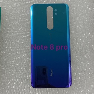 Nắp lưng xiaomi Redmi note 8 pro - bằng kính