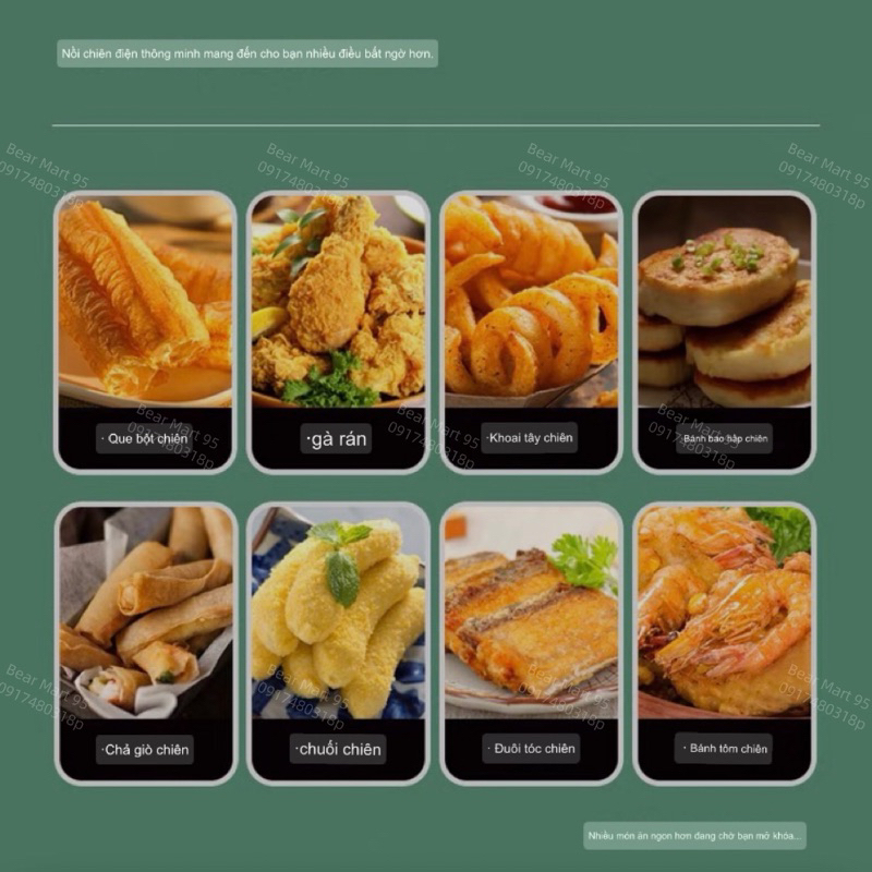 Nồi chiên ngập dầu Misu /Kaissa 2,5 lít - Hàng chính hãng, có nắp kính