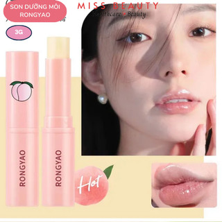 Son dưỡng môi Đào Rongyao Vaseline Peach Lip Stick 3g dưỡng ẩm giữ ẩm