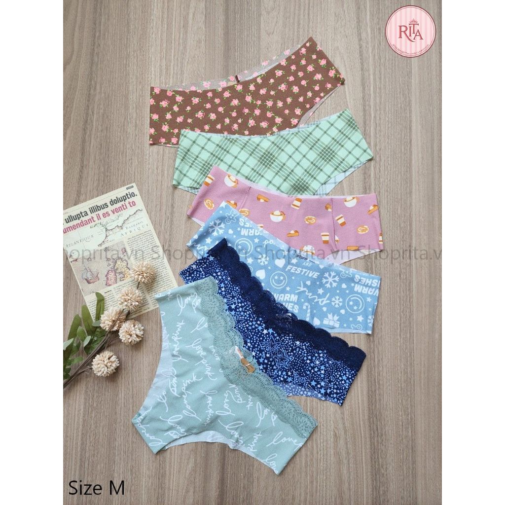 SIZE M 97-105 CM Su Nửa Mông Quần lót Victoria's Secret chính hãng, săn sale giá rẻ