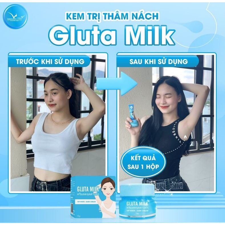 Kem Thâm Nách Gluta Milk 15g – Mua 1 Tặng 1
