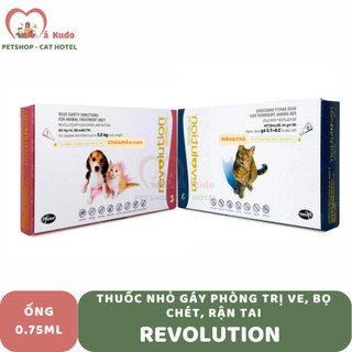 Thuốc nhỏ gáy REVOLUTION/1tuýp