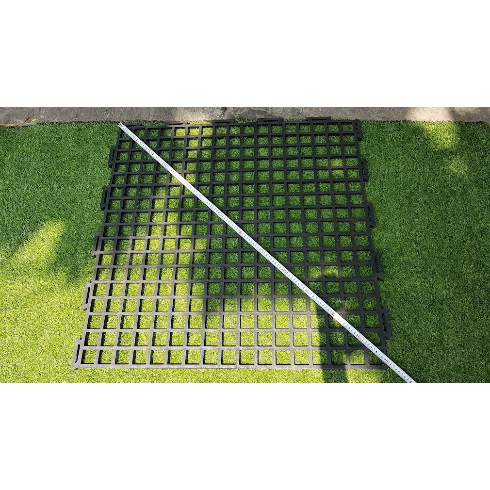 Vĩ sàn nhựa 94cm - 94cm - 1,8cm nặng 2,6kg kê lót sàn ươm giống trồng hoa lan, trồng nấm 1cái