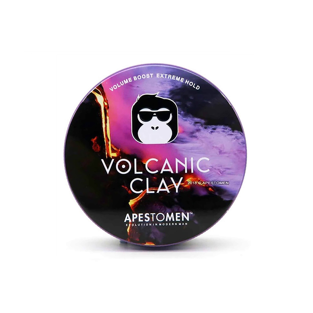 Sáp Vuốt Tóc Nam VOLCANIC Clay 80g - Sáp Vuốt Tóc Quốc Dân Siêu Giữ Nếp 24h, Mùi Hương Nhẹ Nhàng Giúp Mái Tóc Bồng Bềnh