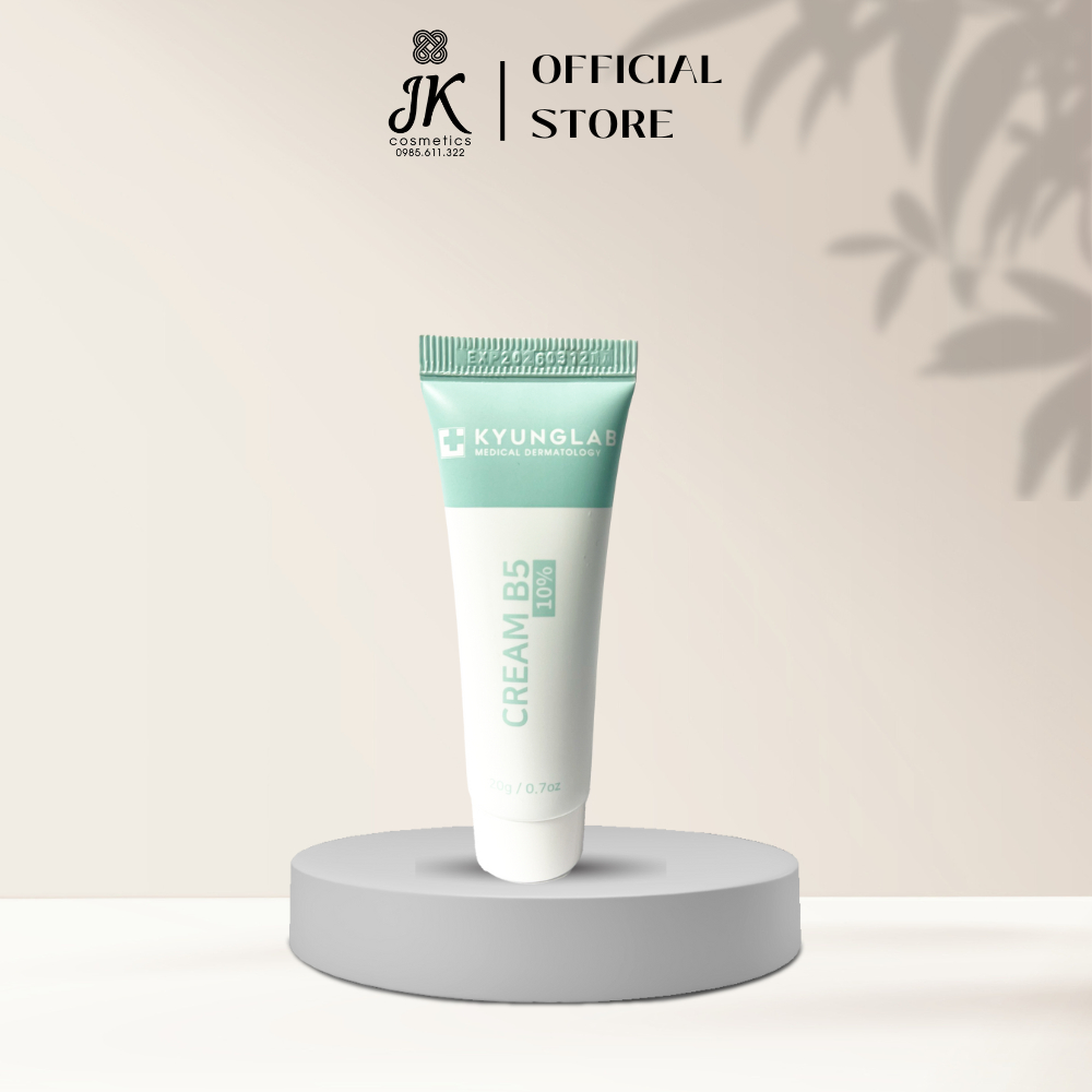 Kem dưỡng B5 Kyunglab Cream B5 10% kem dưỡng phục hồi và tái tạo da, làm dịu da, ngăn lão hoá, tăng đàn hồi giúp da khoẻ