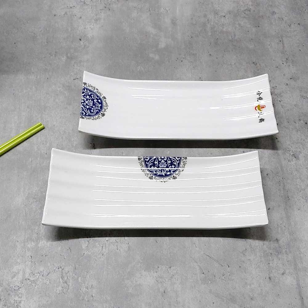 Dĩa ăn Melamine hình chữ nhật cao cấp