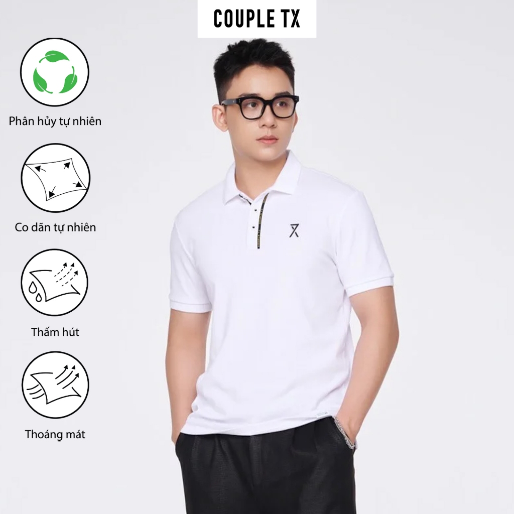 Áo Polo Nam Couple TX Iscra Vải Sợi Bắp MPO 1044