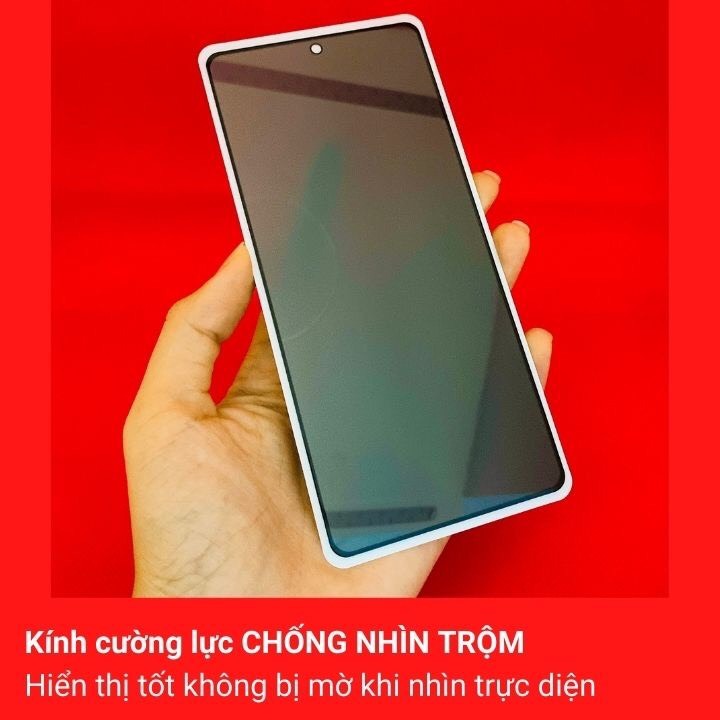 Cường lực Xiaomi chống nhìn trộm 12T Pro 11T Pro 5G 13 10T Pro Mi 11 Lite Poco X3 Pro Nfc C40 F4 F3 M5s M4 M3 Pro X4 X5