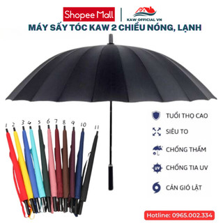 Dù KAW Cầm Tay 24 Nan Cán Dài Siêu Cứng, Chống Lật, Chống UV Cao Cấp [Bảo Hành 1 Đổi 1]