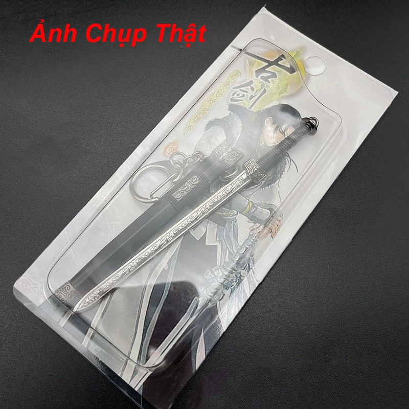 Móc Khóa Kiếm 12cm - Mô Hình Sưu Tầm và Trưng Bày - Chất Liệu Kim Loại Thiết Kế Tinh Xảo và Đẹp Mắt