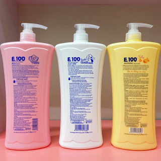 sữa tắm trăng da  E 100% 800ml
