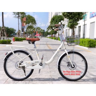 Xe đạp Phoenix cao cấp 2 phanh đĩa, size 20-22 inch (Tặng đệm  + lục giác)
