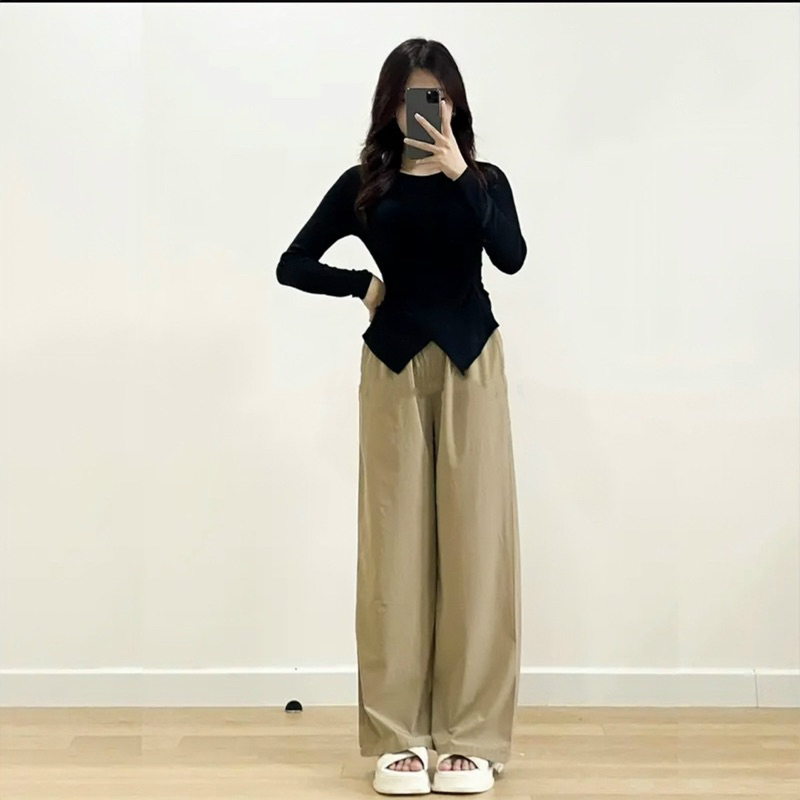 Áo Chéo Lai Cánh Én Tay Dài