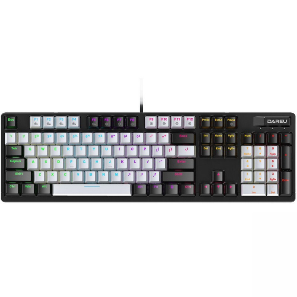 Bàn phím quang cơ Gaming DAREU EK1280X BLACK-GREY