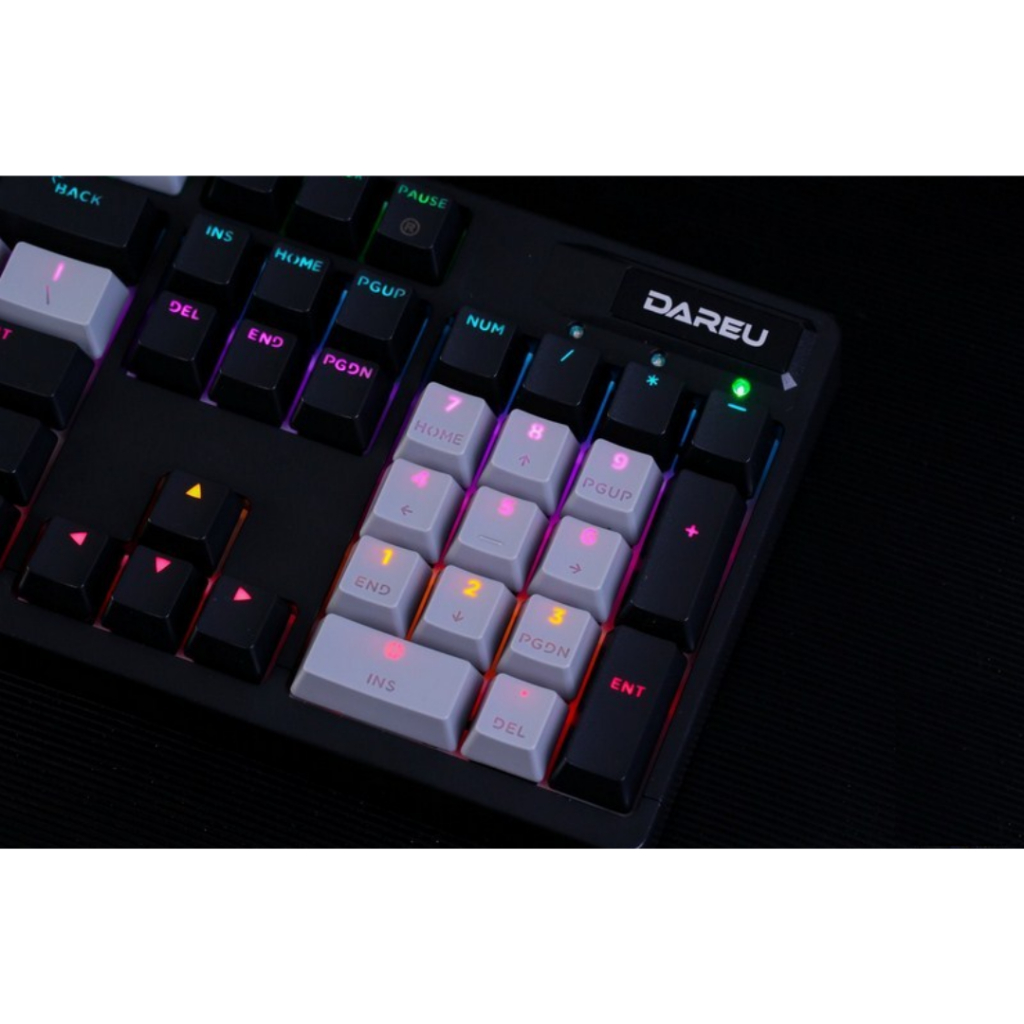 Bàn phím quang cơ Gaming DAREU EK1280X BLACK-GREY