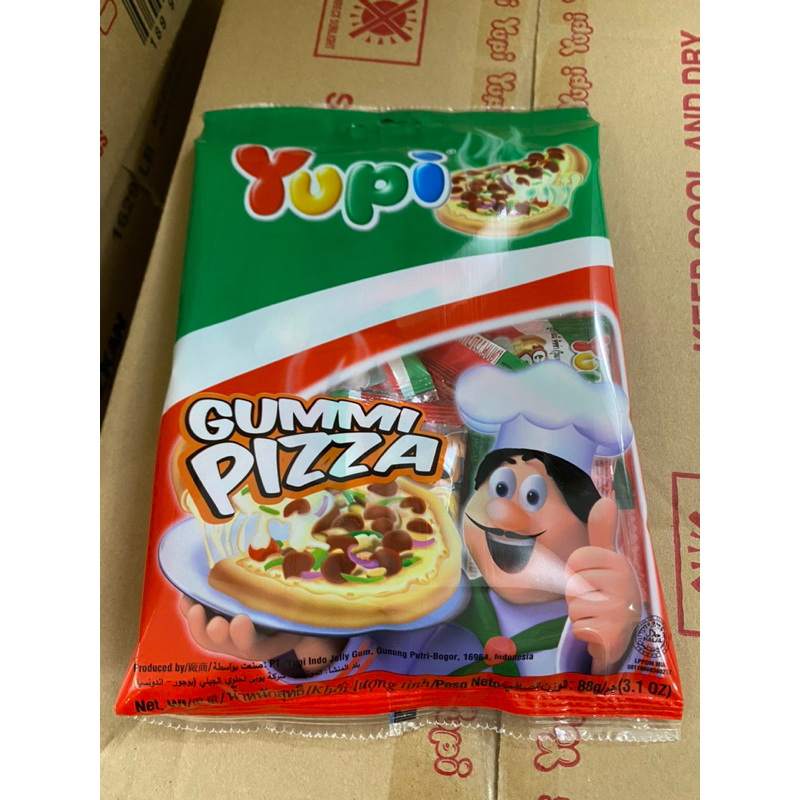 Kẹo dẻo Yupi Gummy Pizza 88g nhập khẩu Indonesia