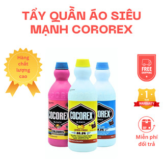 Nước tẩy quần áo cocorex đánh bay mọi vết bẩn 500ml