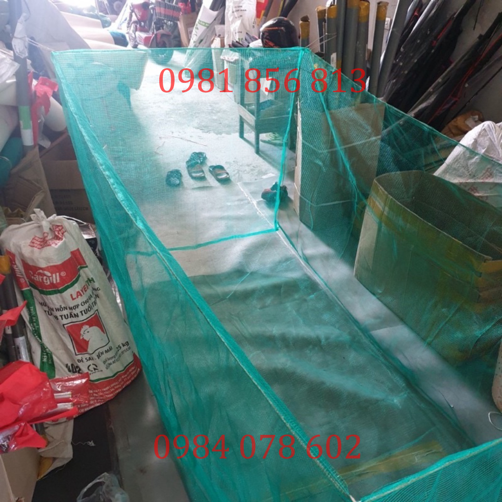 Sale hot -  TRÁNG-VÈO LƯỚI NUÔI Ốc, Tôm, Cá,..Hàng Dệt Tay _ Độ bền > 5 Năm, Loại  3 Ly - sale - uy tín