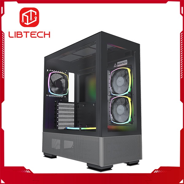 Vỏ máy vi tính Sky Two Black | Montech