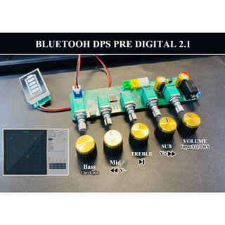 Mạch Bluetooth DSP pre số  hệ âm thanh  2.1