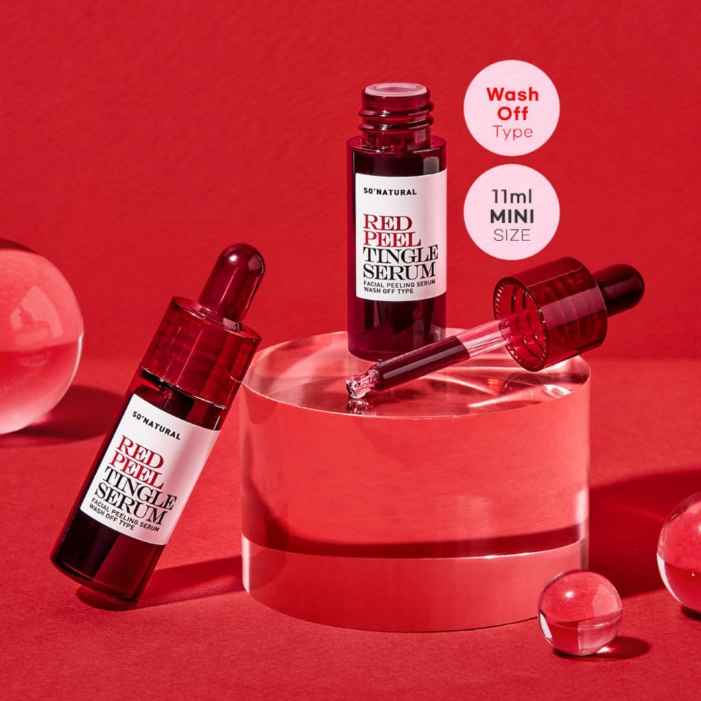 Tinh chất Peel da RED PEEL Tingle Serum Facial Peeling Serum Wash Off dung tích 11ml Giúp tái tạo và phục hồi làn da