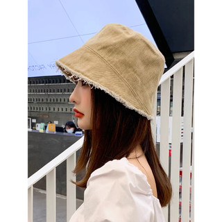 Nón bucket denim rách mẫu mới