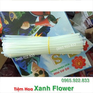5 Cây Keo Nến Silicon Loại 1 0,7x25cm Nhỏ dành cho Máy Bắn Keo nến, keo nến bé