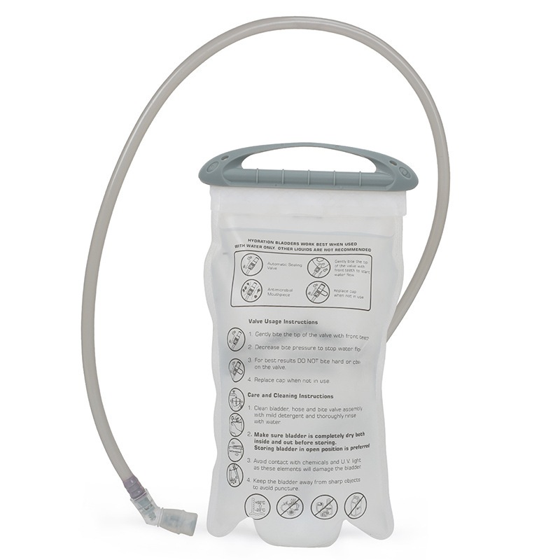 Túi Nước Chạy Bộ Leo Núi Đạp Xe Trekking Trail Có Vòi Hút Tiện Dụng Bình Nước Tập Luyện Thể Thao 1L 1.5L 2L Inoxto