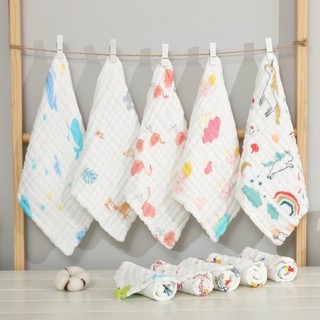 Set 5 khăn mặt xô nhăn 6 lớp