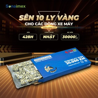 Sên xích vàng, sên vàng ex150, sirius, winner, wave, satria - sên vàng 10li 132 mắc catta