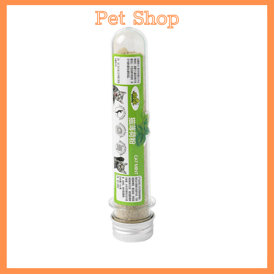 Catnip Cỏ Mèo Bạc Hà Cho Mèo Xả Streess Dạng Ống loại bỏ búi lông, giúp mèo tiêu hóa cải thiện tâm trạng, làm dịu, hơi