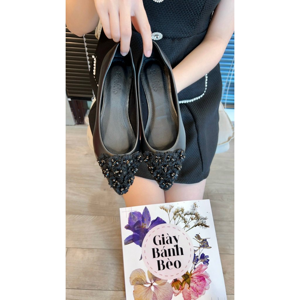 Búp bê Hóa nhí xinh xắn, lót mút mềm nhẹ và êm chân - Giày Bánh Bèo mã Nhuhoa