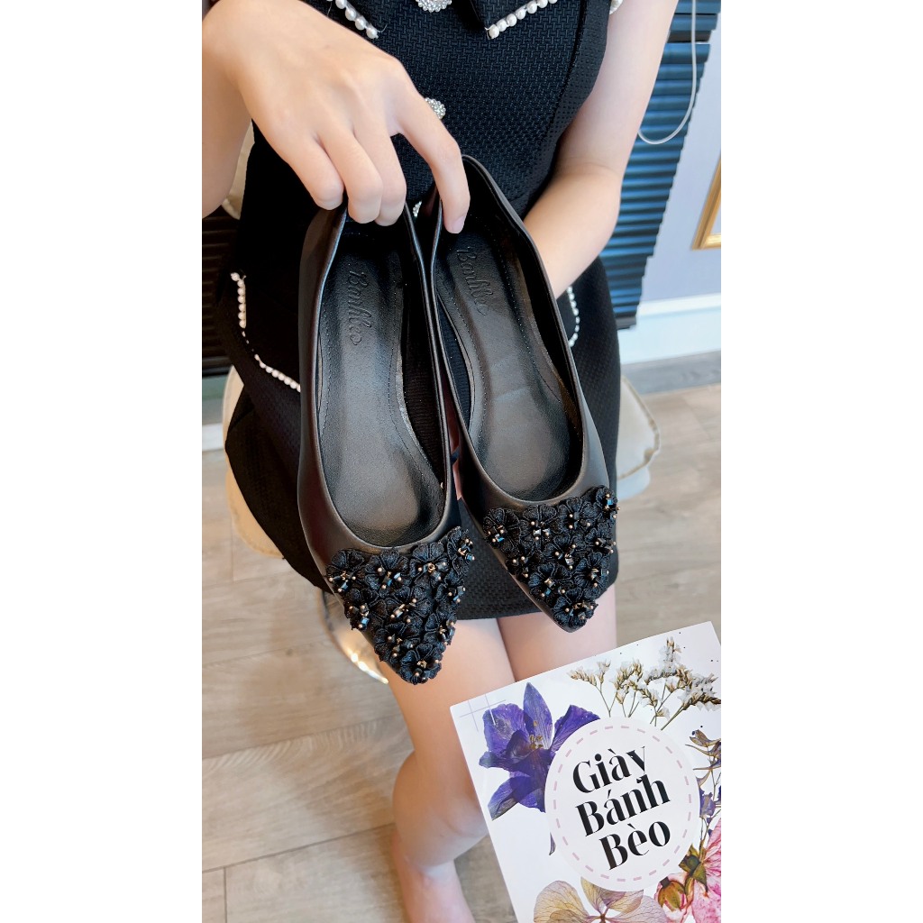 Búp bê Hóa nhí xinh xắn, lót mút mềm nhẹ và êm chân - Giày Bánh Bèo mã Nhuhoa