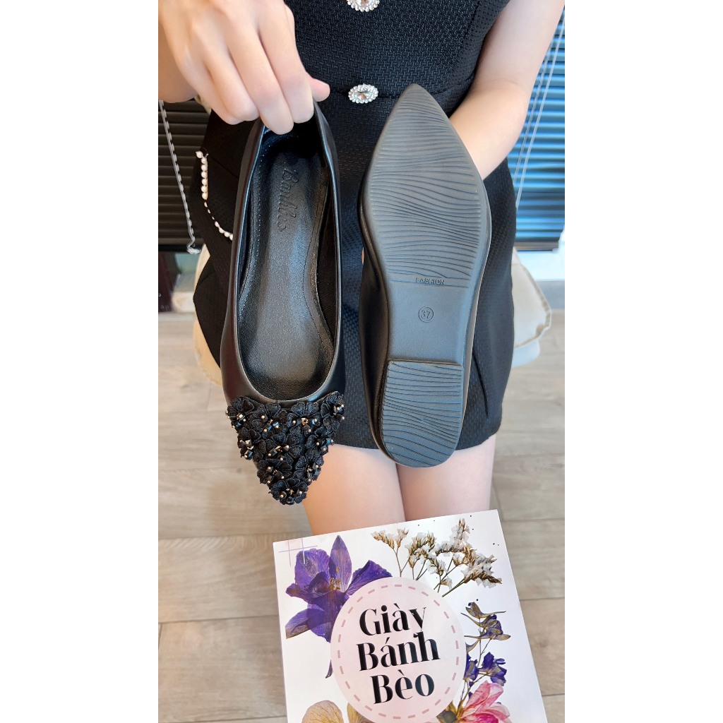 Búp bê Hóa nhí xinh xắn, lót mút mềm nhẹ và êm chân - Giày Bánh Bèo mã Nhuhoa