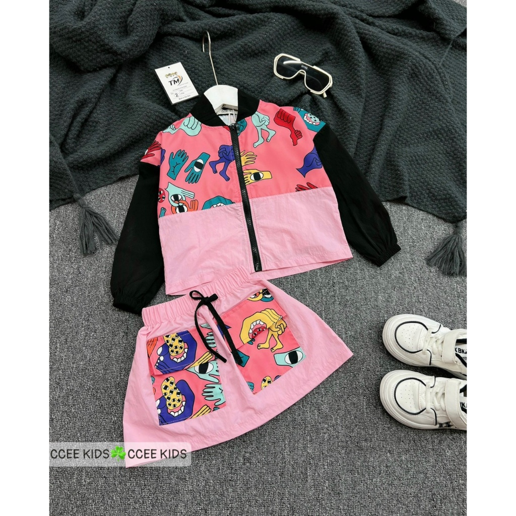 Set bé gái 3 chi tiết xinh xỉu 10-30kg