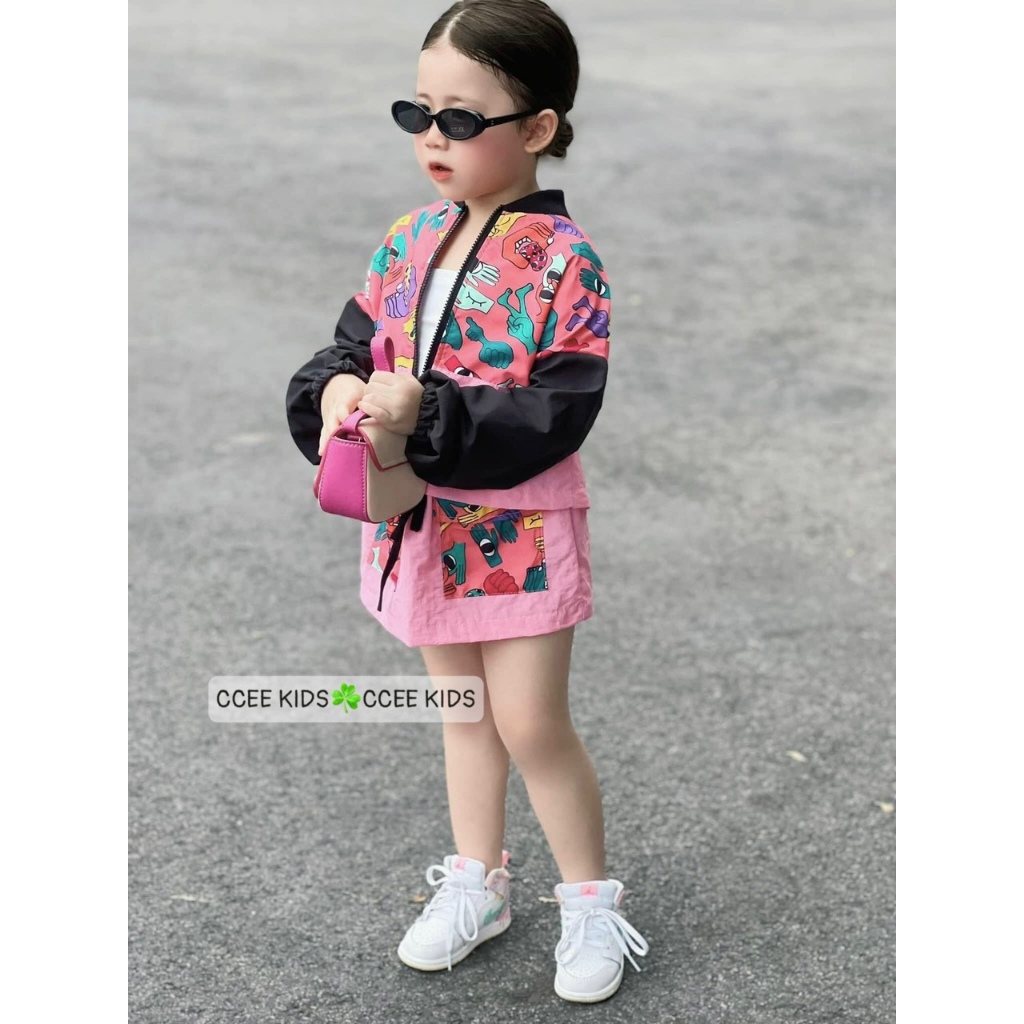 Set bé gái 3 chi tiết xinh xỉu 10-30kg