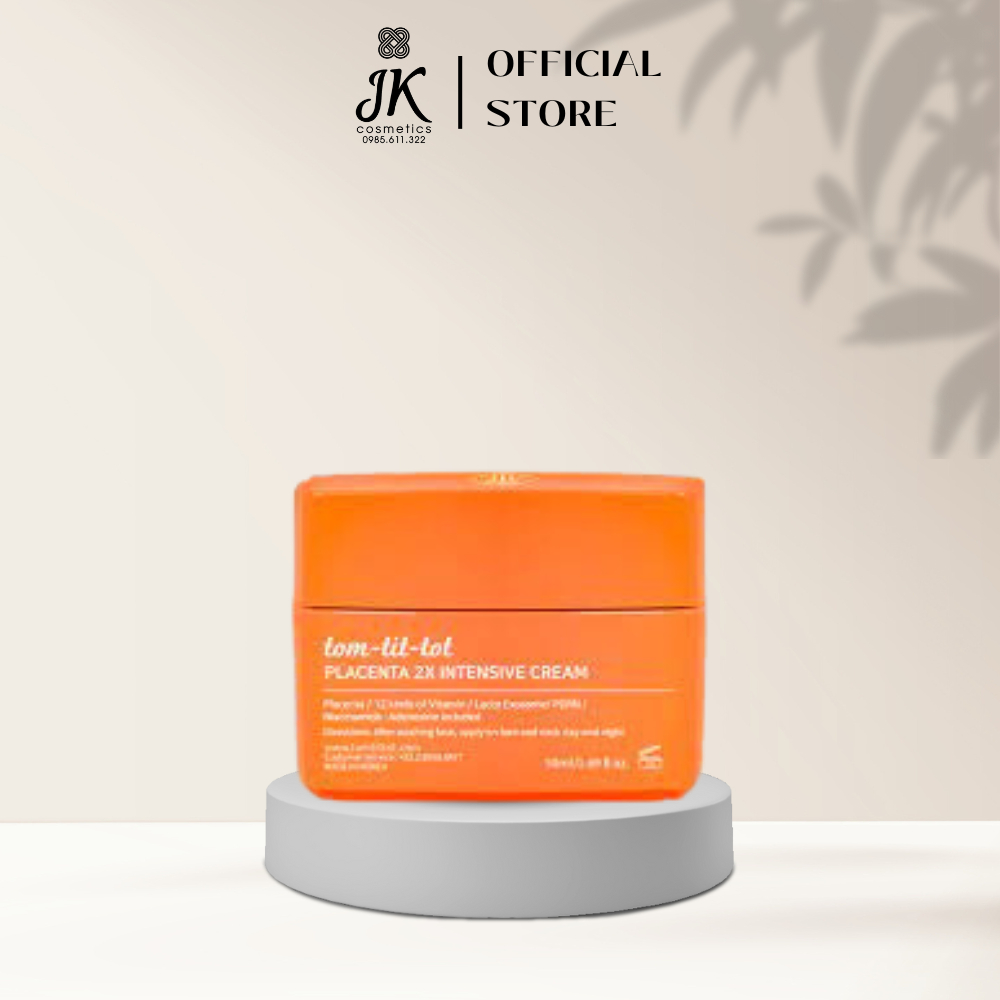Placenta 2X Intensive Cream - Kem Placenta 2X Siêu Phục Hồi Căng Bóng - JK Auth Cosmetics