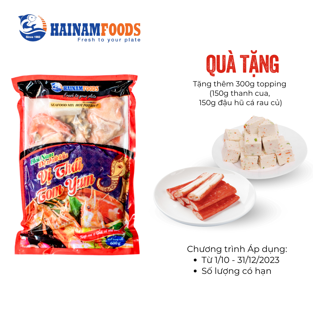 LẨU THÁI TOMYUM TẶNG THÊM 300G TOPPING [Giao hàng siêu tốc TPHCM 1-2 giờ]