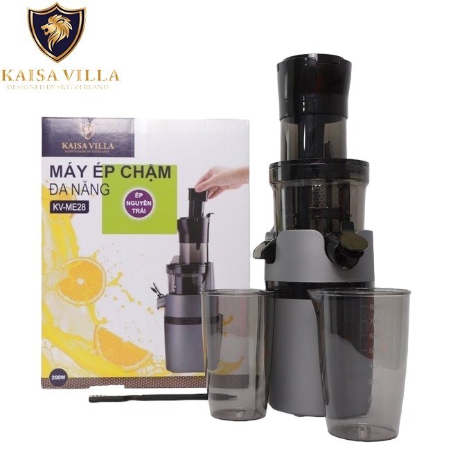 Máy ép chậm trái cây trục ngang Seka/Kaisa Villa KV-ZS168