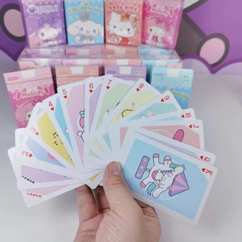 Bộ bài Pocket 52 lá hoạt hình Kuromi