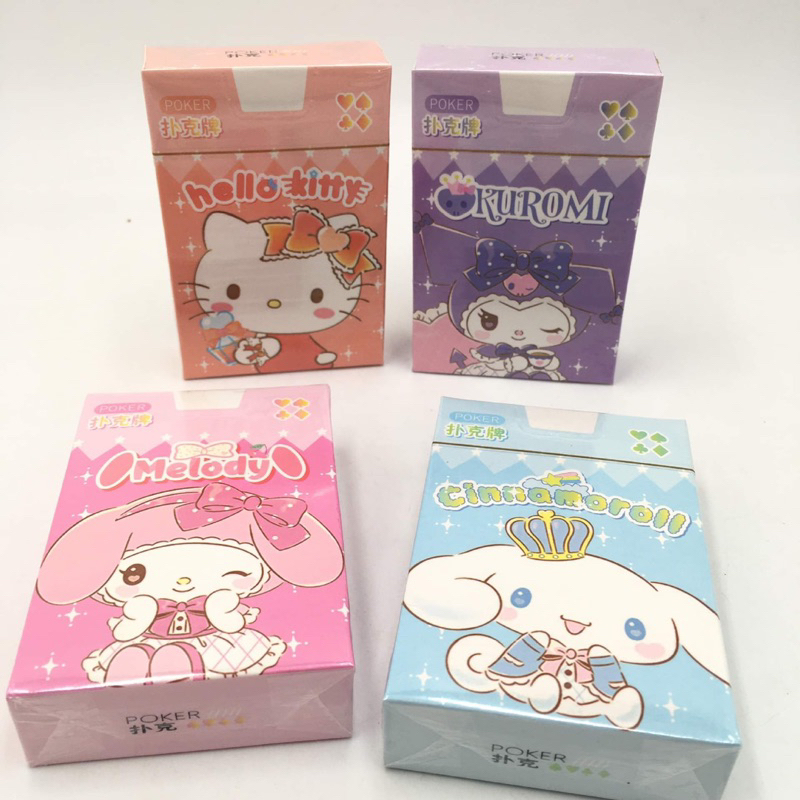 Bộ bài Pocket 52 lá hoạt hình Kuromi