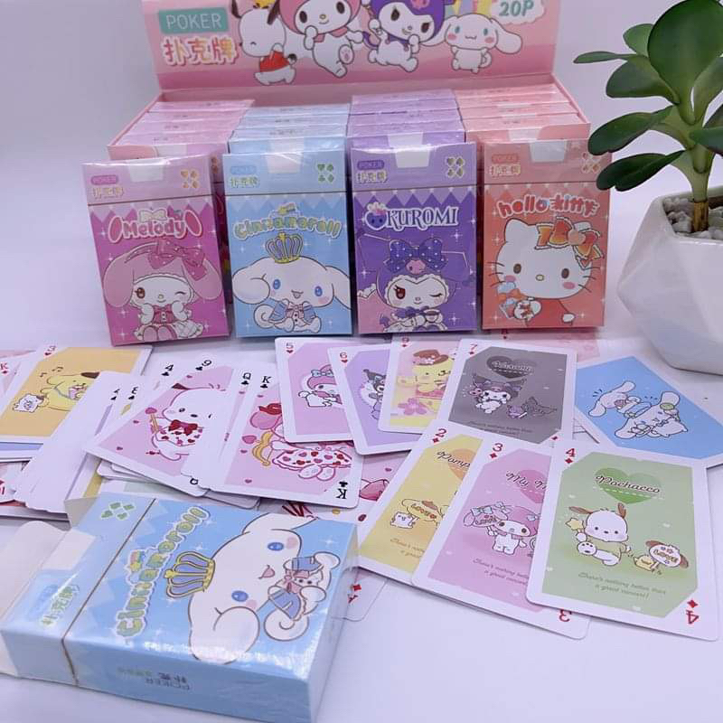 Bộ bài Pocket 52 lá hoạt hình Kuromi