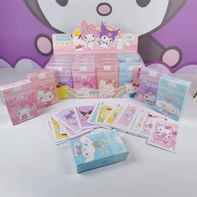 Bộ bài Pocket 52 lá hoạt hình Kuromi