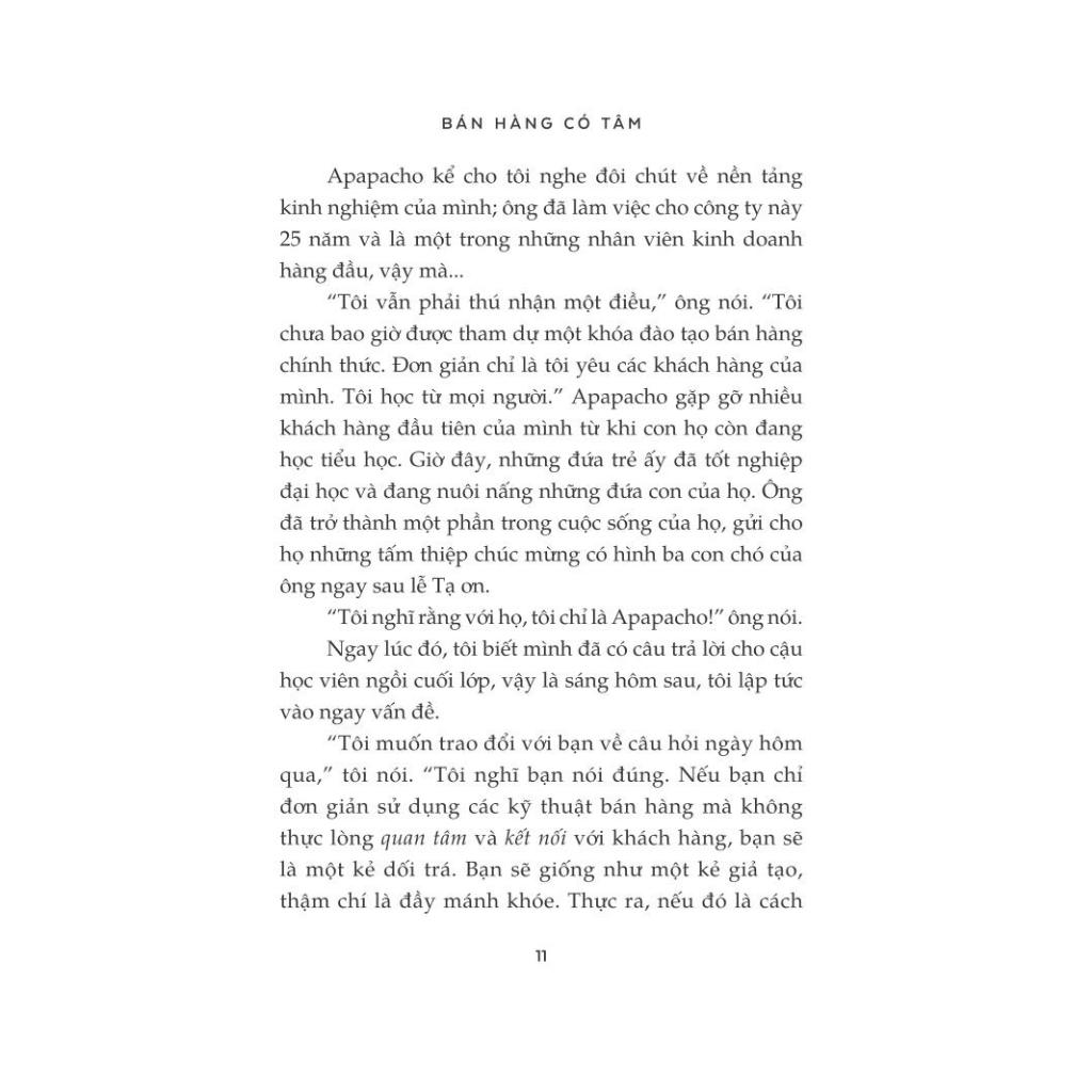 Sách - Bán hàng có tâm: 10 sự thật mọi nhân viên bán hàng cần biết