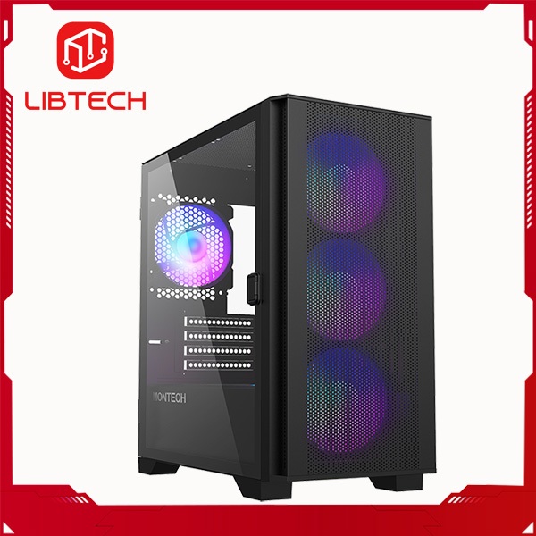 Vỏ máy vi tính Air 100 ARGB Montech | Black